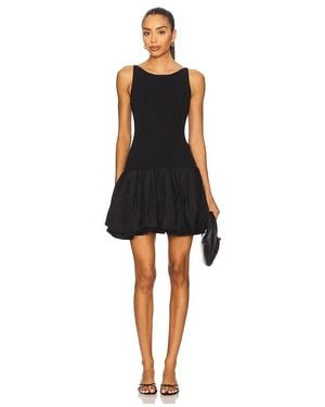 Line & Dot Kleid Praia - Schwarz