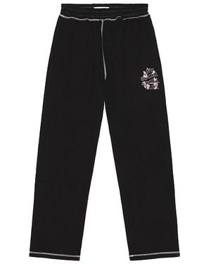 ANTI SOCIAL SOCIAL CLUB Contrast Stitch Sweats - Black