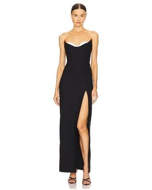 Michael Costello X Revolve Jada Gown - Black
