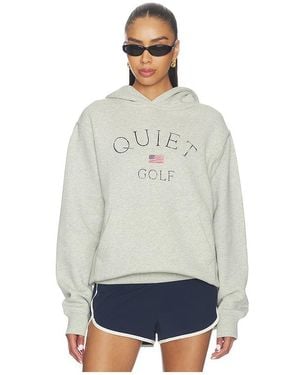 Quiet Golf Usa Hoodie - White
