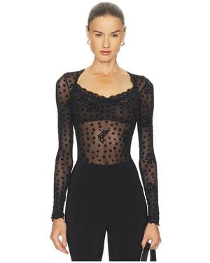 Free People The City Bodysuit - Negro