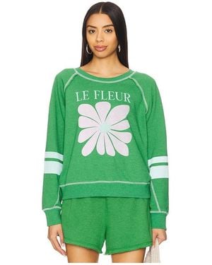 Sundry Sweatshirt Le Fleur - Grün