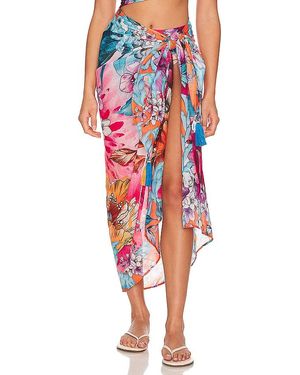 Agua Bendita Marine パレオ - レッド
