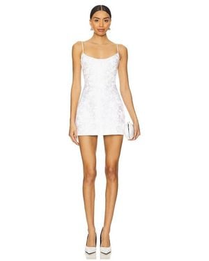 SAU LEE Joey Dress - White