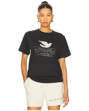 Museum of Peace & Quiet Conscious Lifestyle Tee - Black
