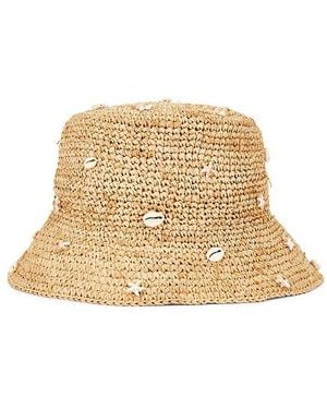 Nikki Beach Shelley Bucket Hat - Natural
