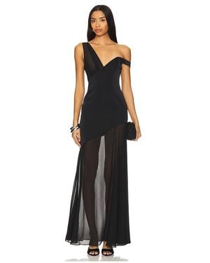 Camila Coelho Abendkleid Cecily - Schwarz