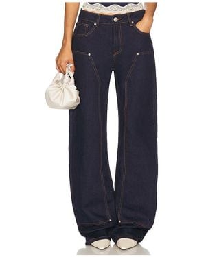 superdown Camile Jean En Color Azul Talla (También En Xxs, Xs, S, M, Xl)