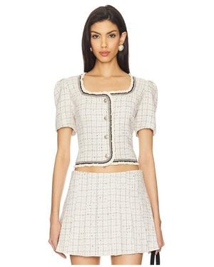 Astr Zoela Jacket - White