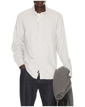 Faherty Laundered Oxford Shirt - Weiß