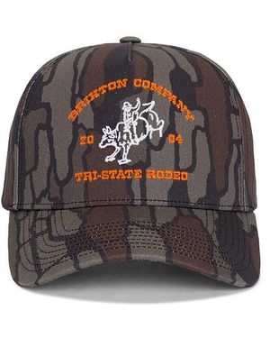 Brixton Danforth Netplus Snapback Hat - Black