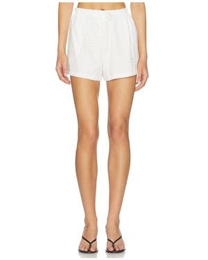 Steve Madden Lou Short - White