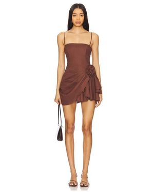 Lovers + Friends Rain Mini Dress - Brown