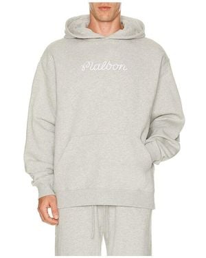 Malbon Sudadera Fesque En Color Gris Talla (También En M, S, Xl/1X) - Blanco