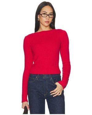 Free People Mila Pullover - Red