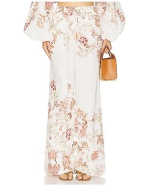 Hemant & Nandita Pull On Pant - White