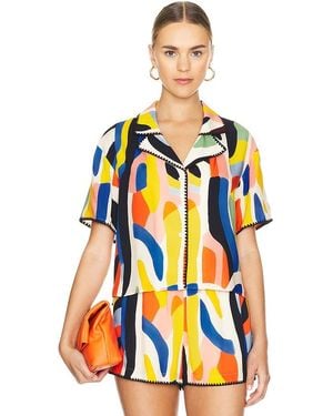 Central Park West Lucy Camp Shirt - Multicolour