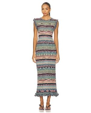 Ulla Johnson Ajak Sleeveless Knit Midi Dress - White