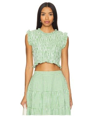 Sundress Malone Top - Green