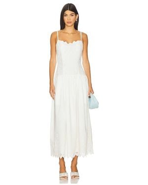 Tularosa Ava Midi Dress - White