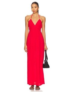 Michael Stars Jessa Maxi Dress - Red