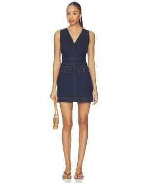 PAIGE Sylvia Mini Dress - Blue