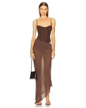 Camila Coelho Estrella Maxi Dress in Blue | Lyst