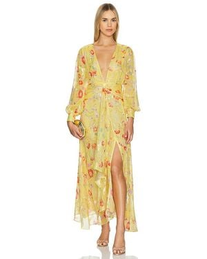 RIXO London Meera Dress - Yellow