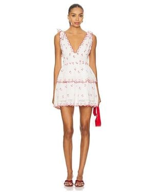 LoveShackFancy Soira Dress - White
