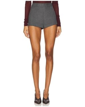 Gestuz Paula Melange High Waisted ホットショート - ブラック