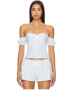 MAJORELLE Cynthia Top - White
