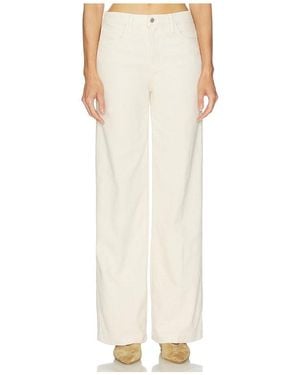 L'Agence Scottie High Rise Wide Leg - White