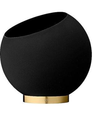AYTM Medium Globe Flower Pot - Black