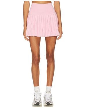 Gold Hinge Falda De Tenis Plisada Pleated Tennis Skirt En Color Rosado Talla (También En S, Xs, M)