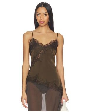 superdown Jett Asymmetrical Top - Brown