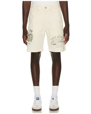 President's Bermuda Fatigue Shorts - Natural