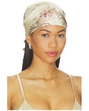 Zimmermann ACCESSOIRES PRINTED SILK SQUARE en Brown. - Multicolore
