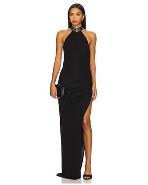 Nbd Vestido Largo Preston En Color Negro Talla (También En M, S, Xl, Xs, Xxs)