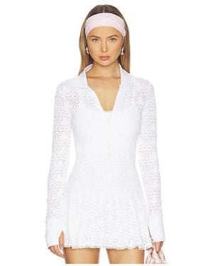 LoveShackFancy Tinker Jacket - White
