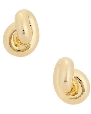 Jennifer Fisher Pendientes De Tachuela En Color Oro Metálico Talla En