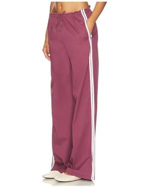 WeWoreWhat Pull On Ruffle Waist Pant - Red
