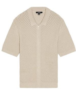 Reiss Camisa De Punto Comet En Color Gris Talla (También En M, S) - Blanco