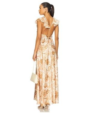 MISA Los Angles Kleid Velora - Mettallic