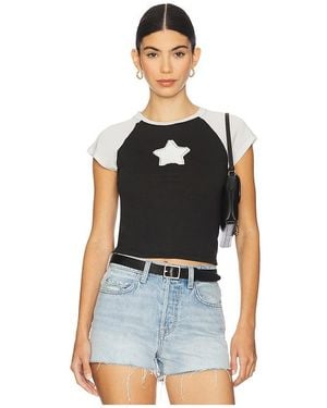 The Laundry Room T-Shirt Mit Motiv - Blau