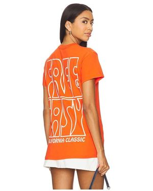 Free & Easy Shirtkleider - Orange