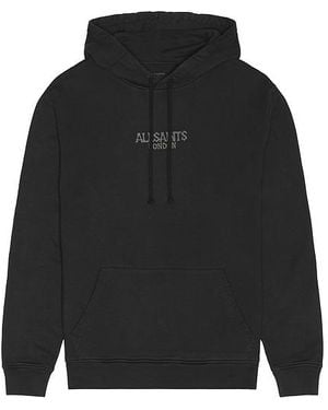 AllSaints Hoodie - Schwarz