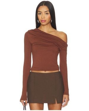 AFRM Bria Top - Brown