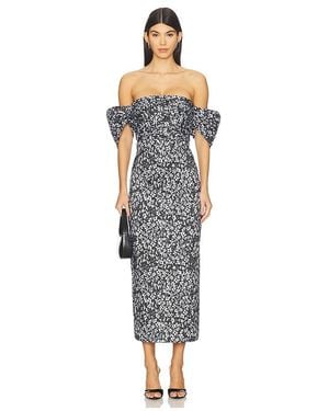 Kika Vargas Adele Dress - Blue