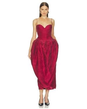 Magda Butrym Tank Midi Dress - Red