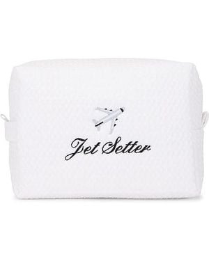 Abode Jet Setter Waffle Pouch - Multicolour